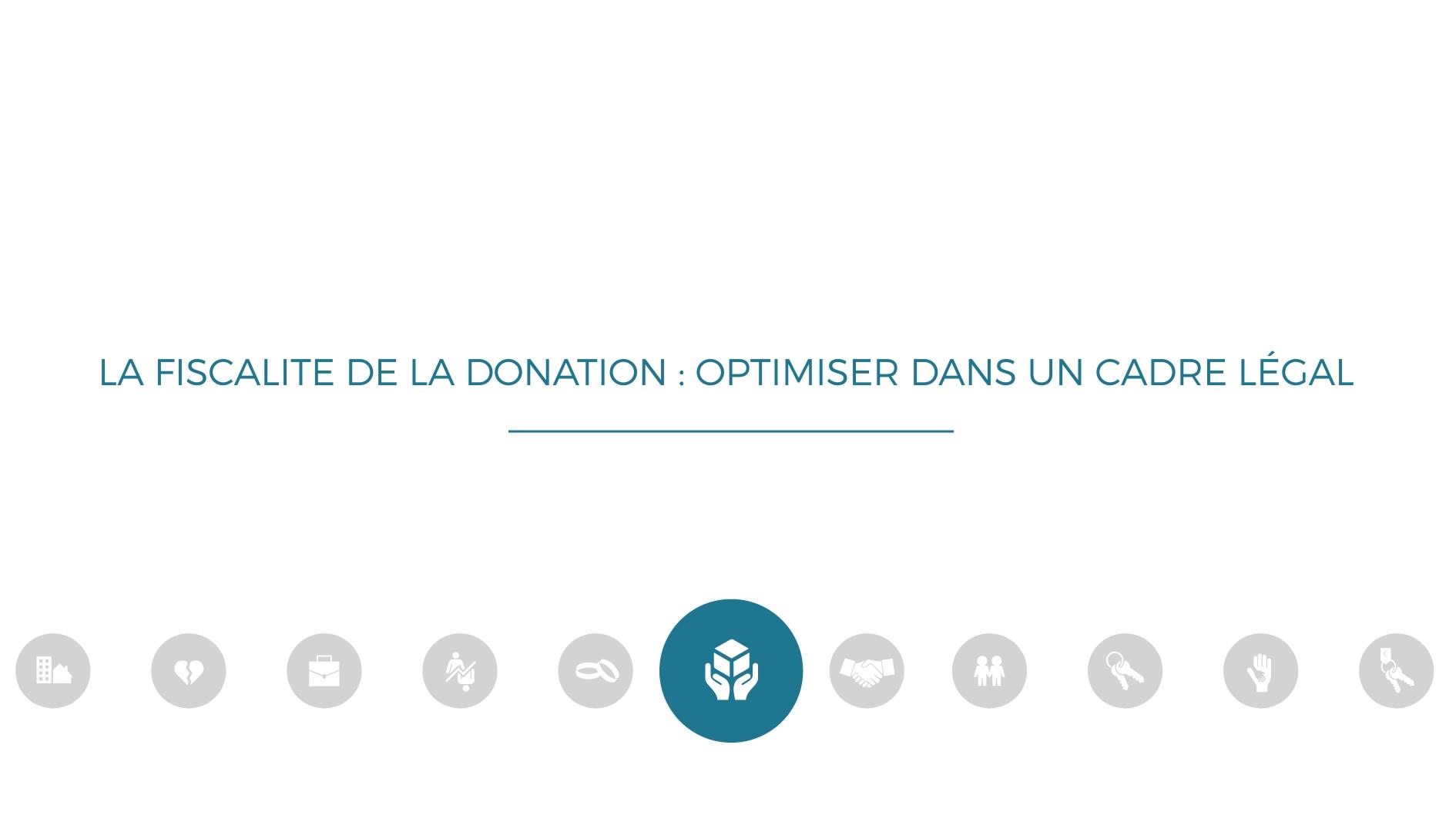 #VIDÉOGRAPHIE | La fiscalité de la donation