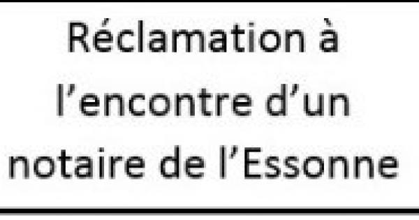 Reclamations Chambre De L Essonne